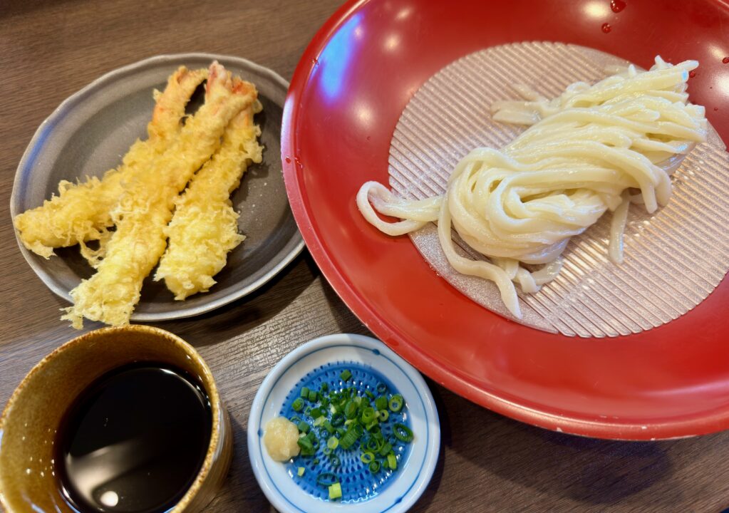 「うどんうどん」えび天ザルうどん