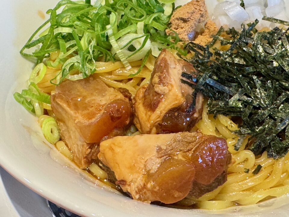 「丸源ラーメン」熟成醤油 油そば