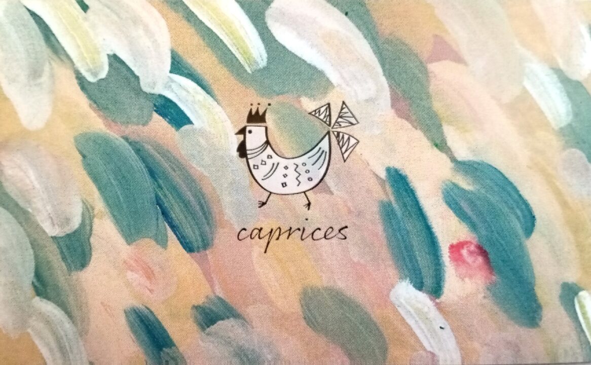 「cafe caprices（カプリセス）」ショップカード