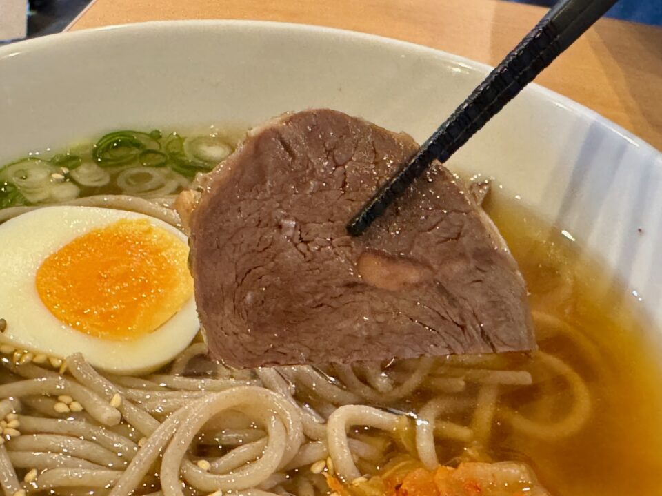 「手のべ冷麺専門店 六盛 大分店」冷麺