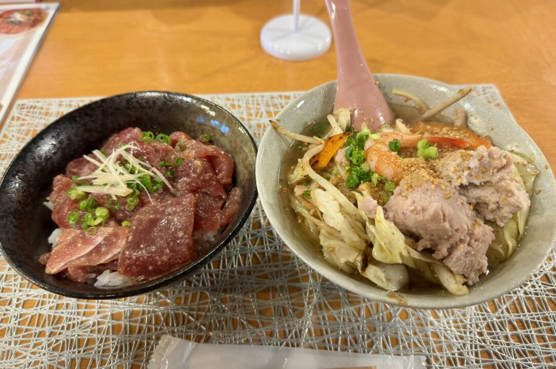 「cafe 鍋 もくれん」ひゅうが丼セット