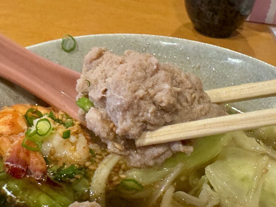 「cafe 鍋 もくれん」チャンポン（小）