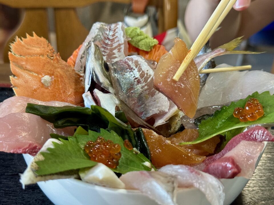 「塩湯」海鮮丼