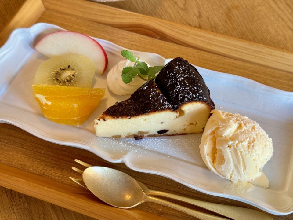 「おひさま道」ケーキセット