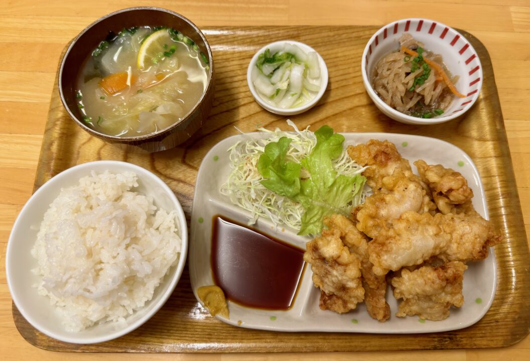 「大納言」とり天定食