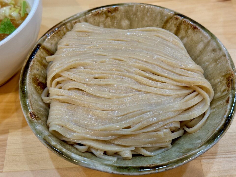 「自家製麺 めぬま」清湯塩つけめん