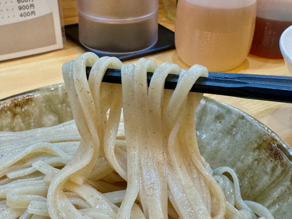 「自家製麺 めぬま」清湯塩つけめん