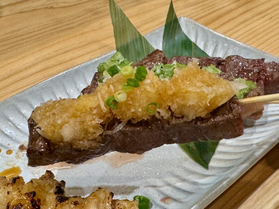 「和食ダイニング 牛串堂 大分高城店」牛串四種定食