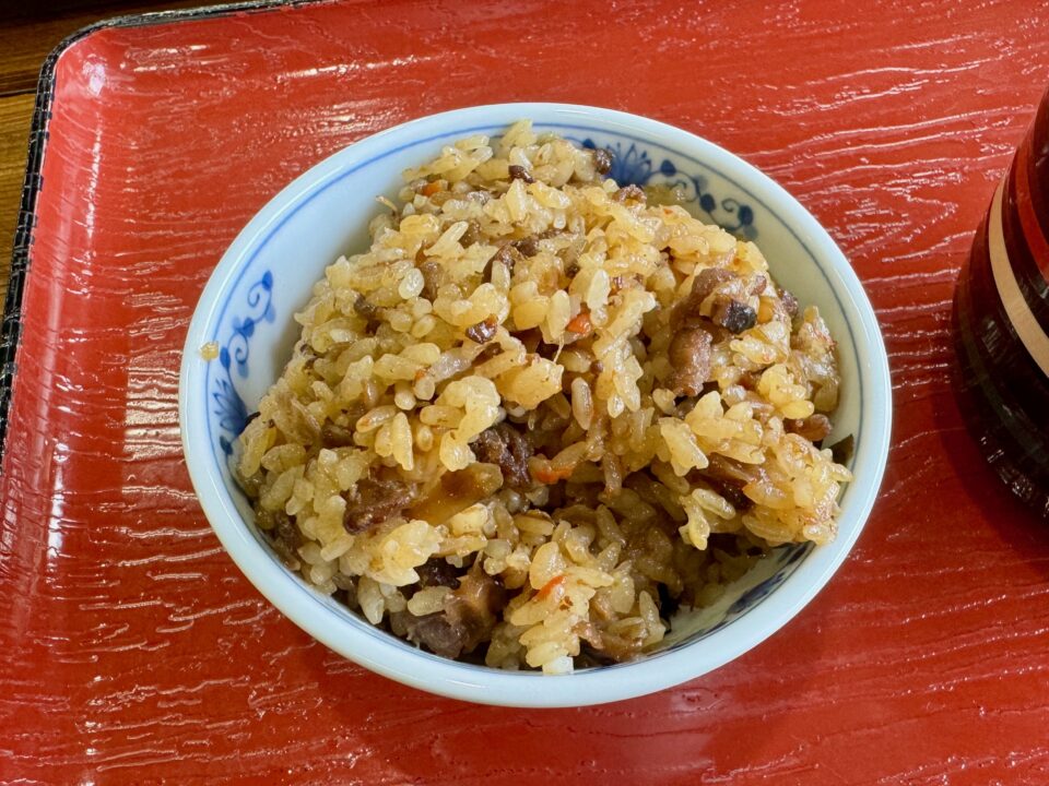 「桂茶屋」地鶏飯