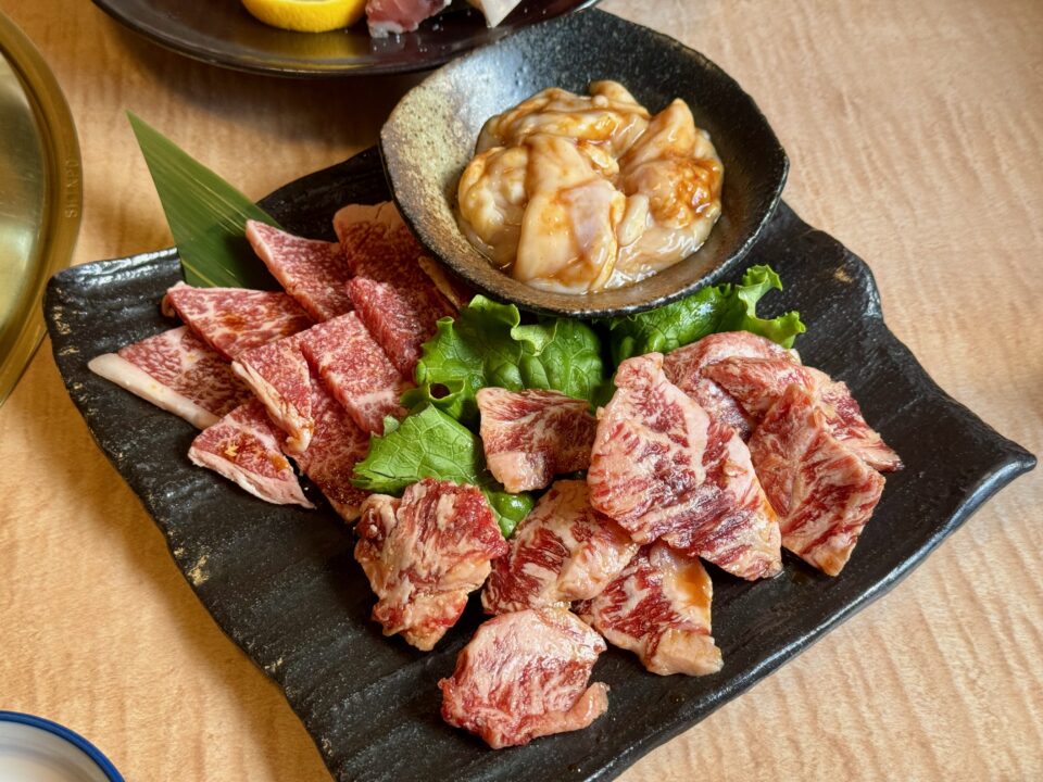 「豊後炭火焼肉 山崎 光吉店」黒毛和牛の焼肉宴会コース（茜）