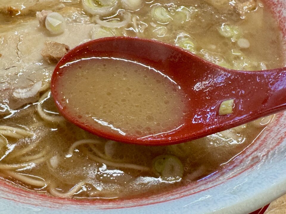 「翔天食堂」ラーメン・Aセット（半チャーハン）