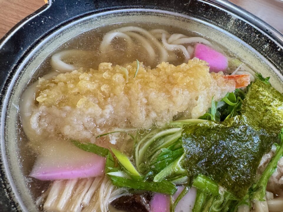 「元禄うどん 高城本店」鍋焼きうどん