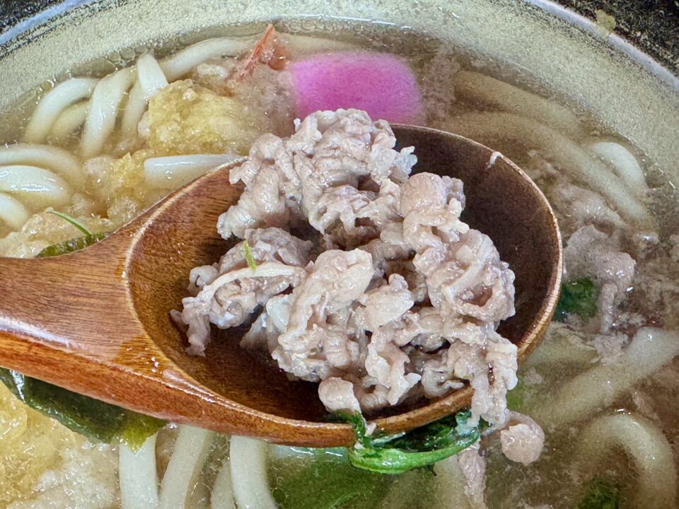 「元禄うどん 高城本店」鍋焼きうどん