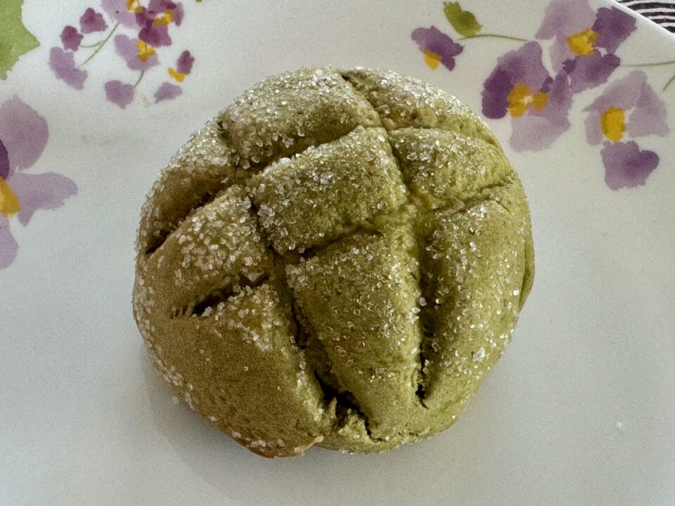 「手ごねパン gracias(グラシアス)」メロンパン・抹茶