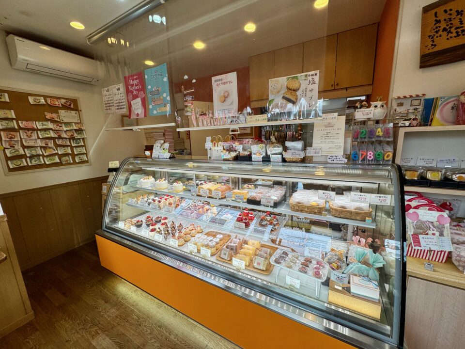 「お菓子のアトリエ シュクル」店内