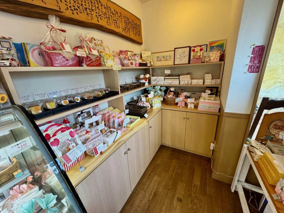 「お菓子のアトリエ シュクル」店内