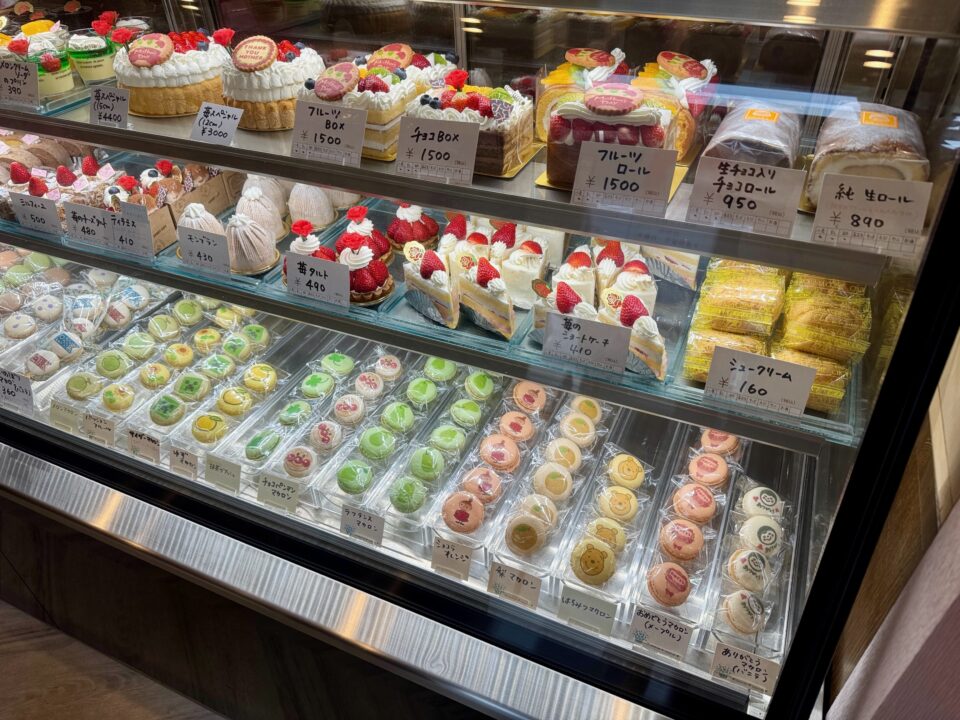 「パティスリー パマル(Patisserie Pasmal)」ケーキメニュー