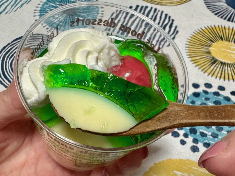 「パティスリー パマル(Patisserie Pasmal)」メロンクリームソーダのプリン