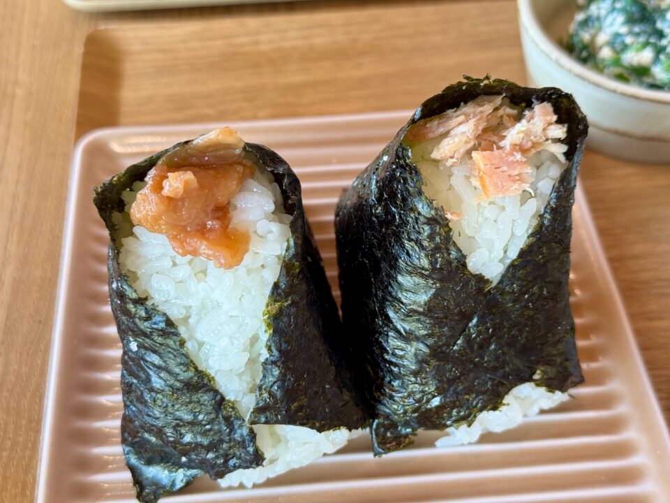 「ときのま かふぇ」ときのまランチ・おむすび