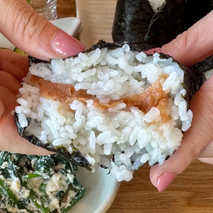 「ときのま かふぇ」ときのまランチ・おむすび