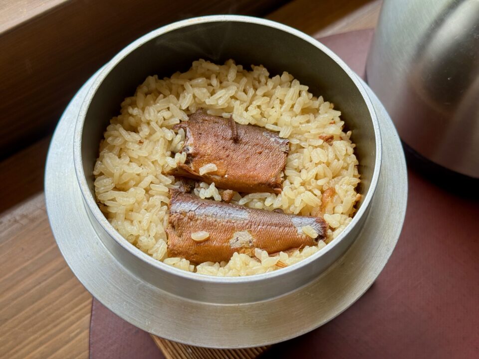 「ほたるの雫」鮎のひつまぶしセット