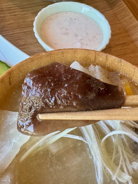 「ときのま かふぇ」ときのまランチ・豚汁