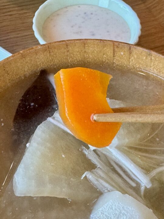 「ときのま かふぇ」ときのまランチ・豚汁