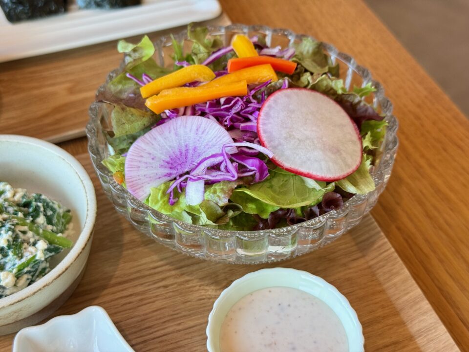 「ときのま かふぇ」ときのまランチ・サラダ