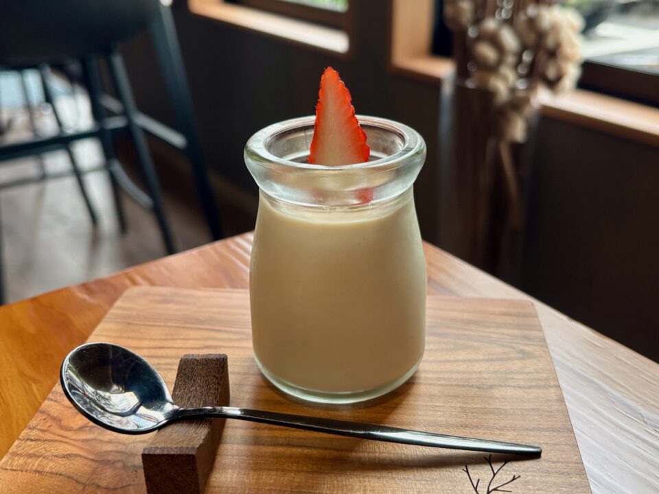 「かへ.nokoto」ほうじ茶パンナコッタ