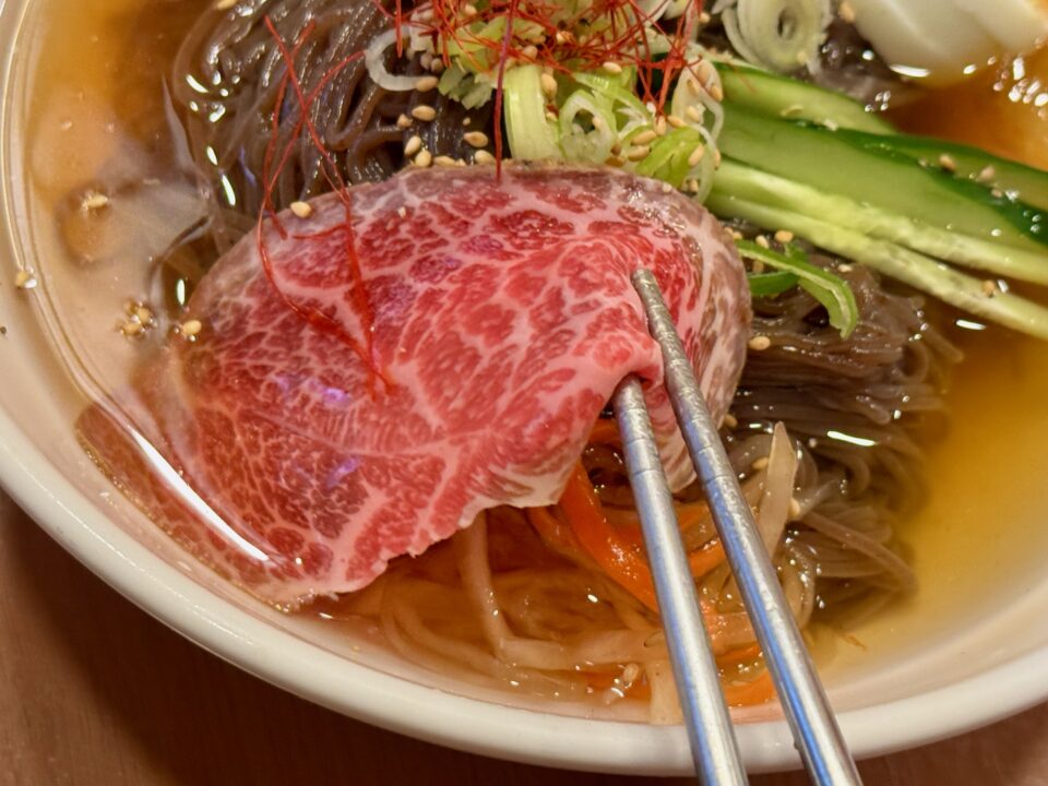 「焼肉 花炎」冷麺ランチ