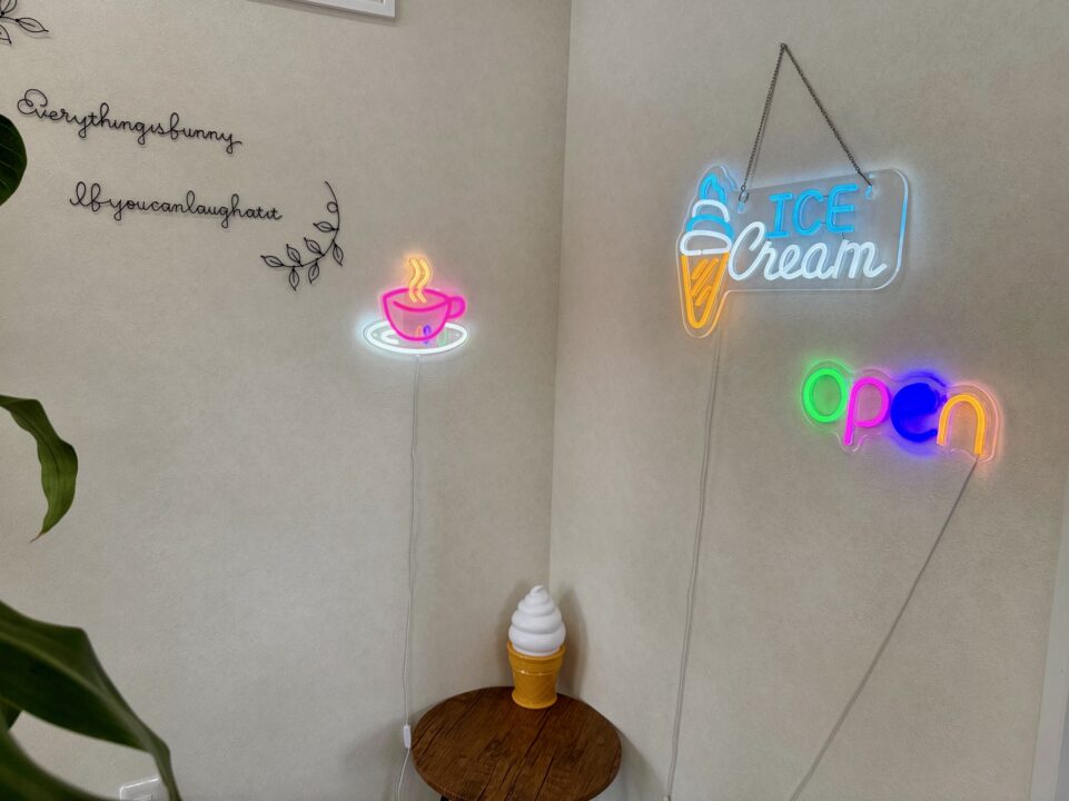 「KOUMIのアイス屋さん」店内