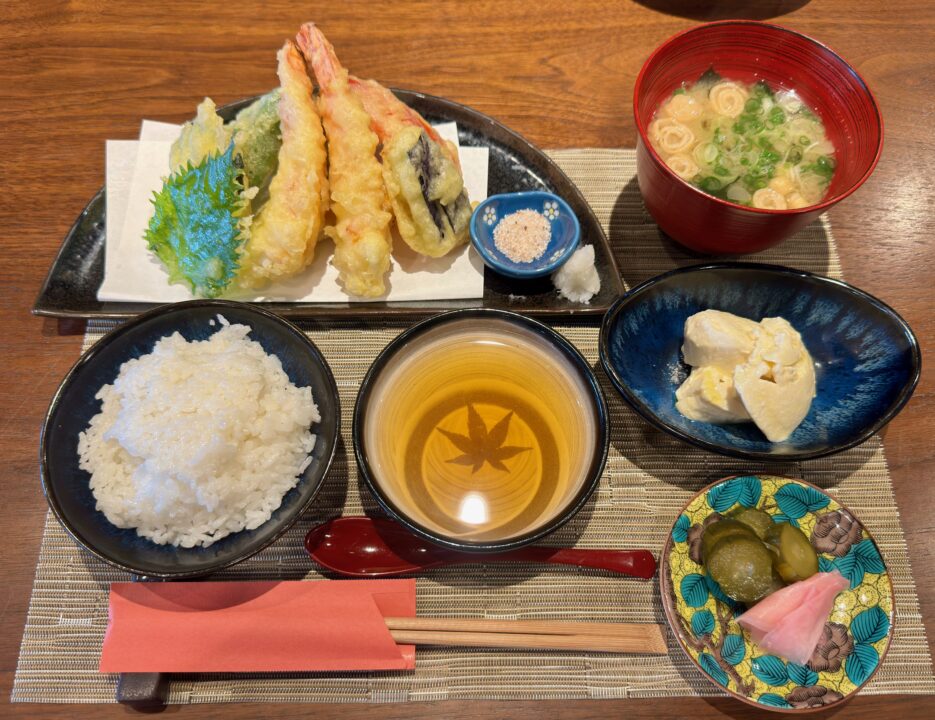 「由布院 その田」天ぷら御膳