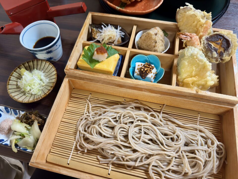 「天地庵」藪そば箱膳二弾