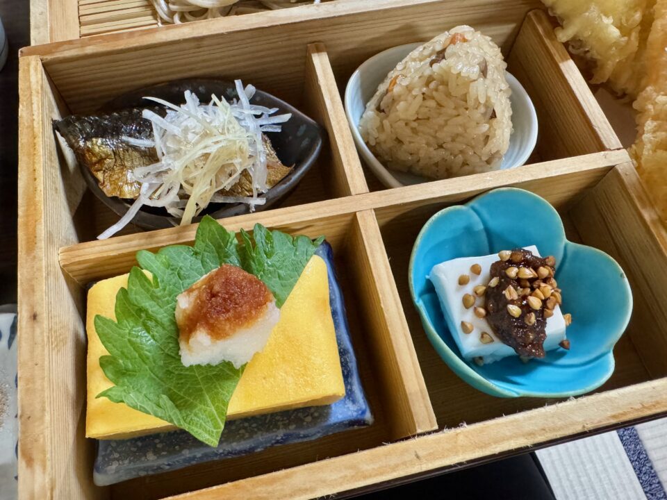 「天地庵」藪そば箱膳二弾