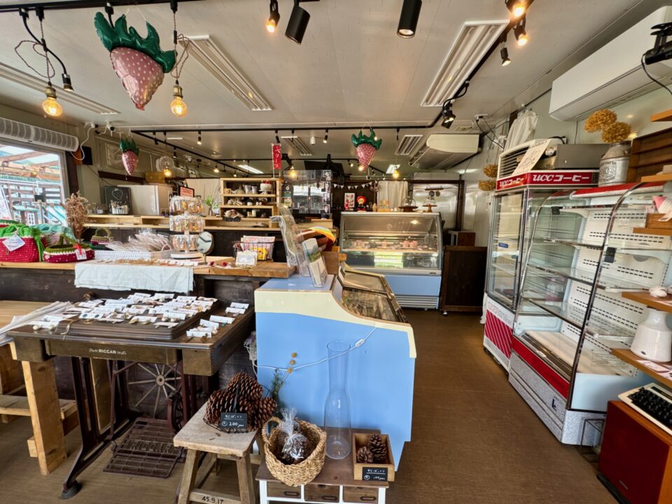 「あっきらきら農園 Berry Farmer’s Kitchen」店内