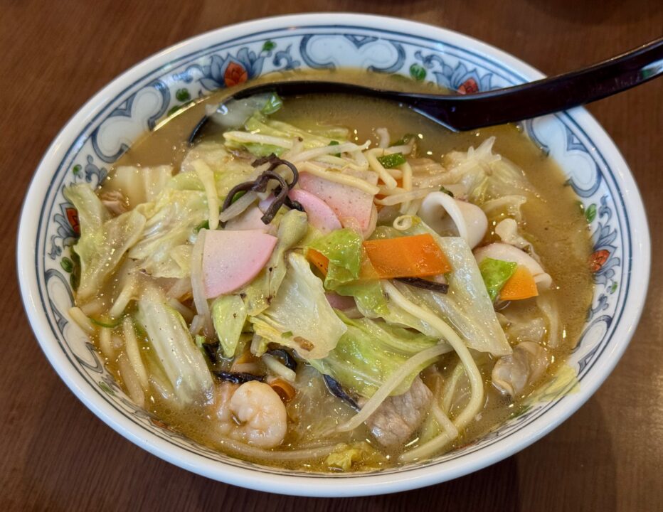 「いまきん食堂」チャンポン
