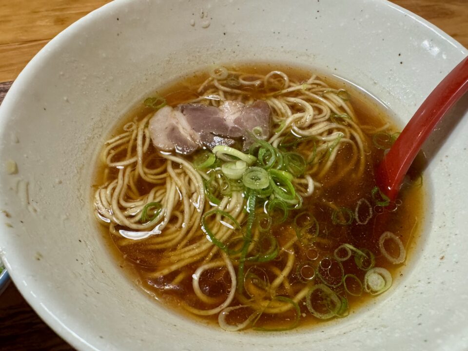 「麺や 華」煮干ししょうゆラーメン