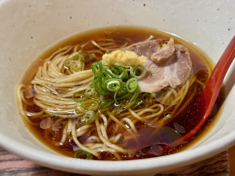 「麺や 華」冷やししょうゆラーメン