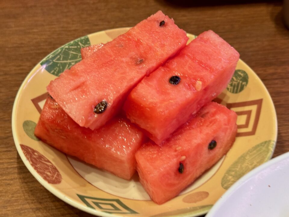 「韓国苑 わさだ店」無料サラダバー
