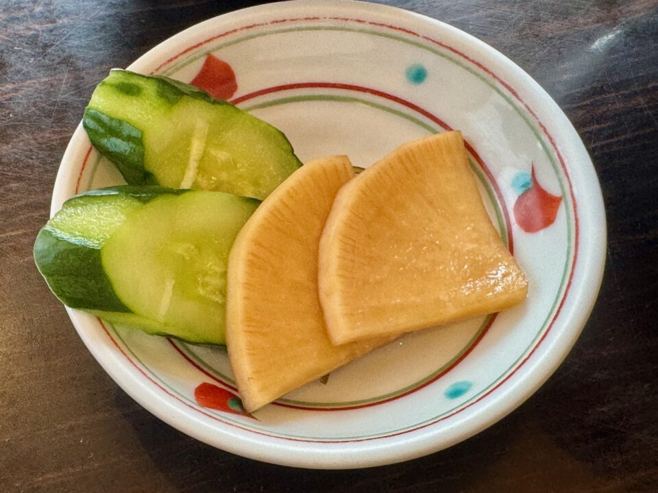 「いまきん食堂」つけもん皿