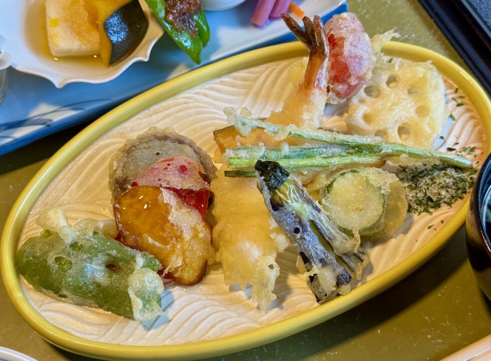 「古都の酒家 海鮮 かわ村」お好み御膳・天婦羅