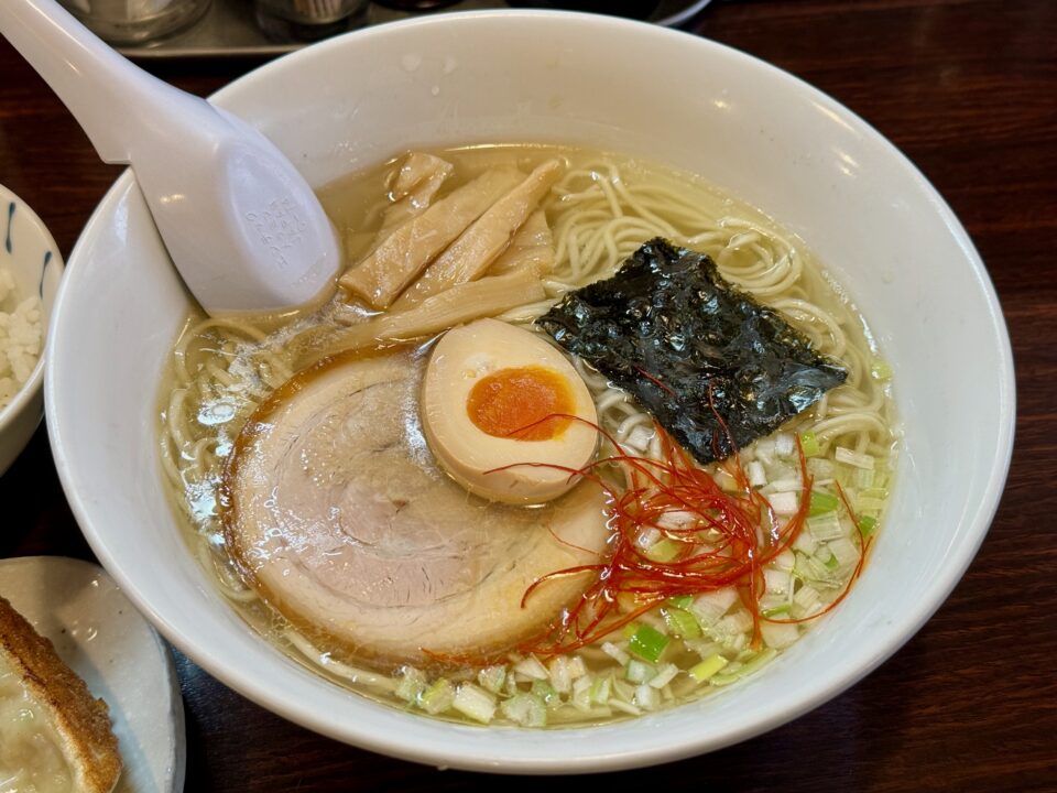 「マルイチ食堂」天草大王塩ラーメン