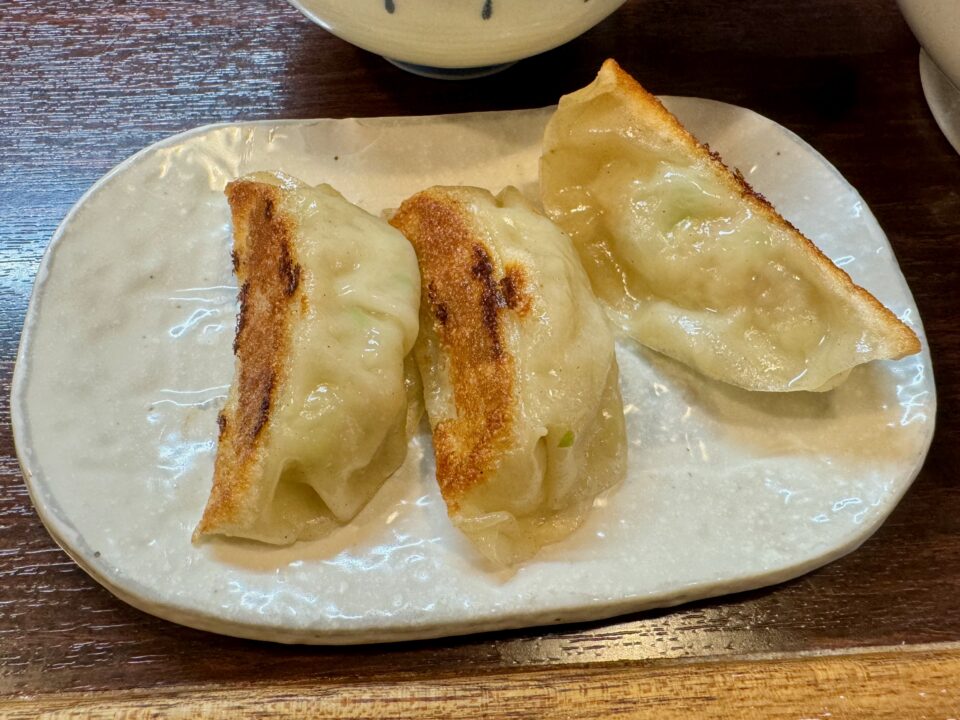 「マルイチ食堂」餃子