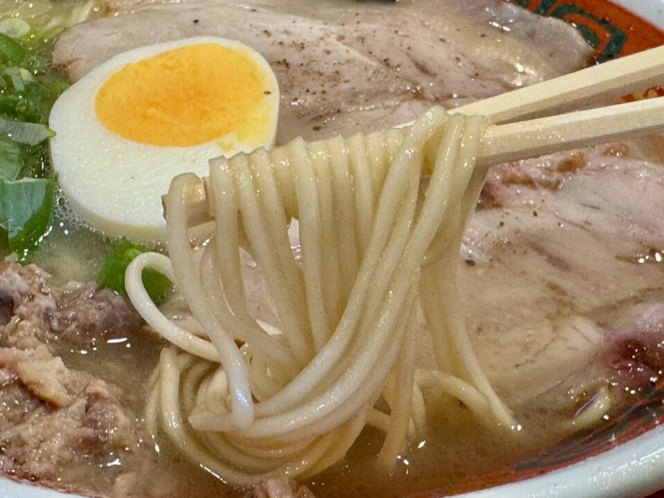 「懐かしの味 豚骨伝説タロー」特製ラーメン