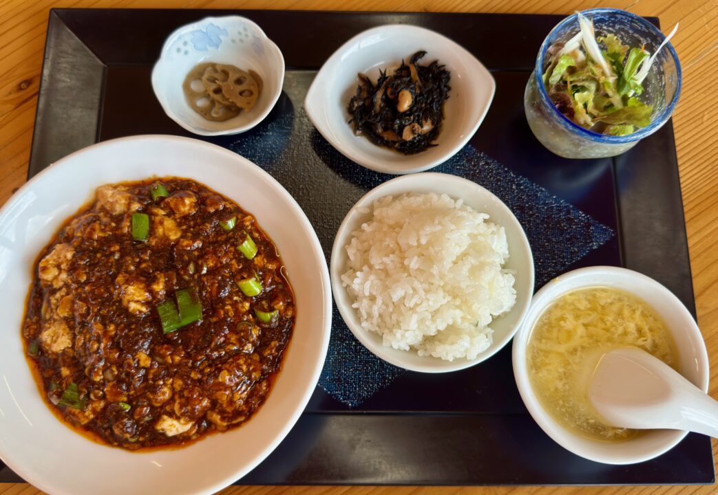 「お食事処 たきた」麻婆豆腐ランチ