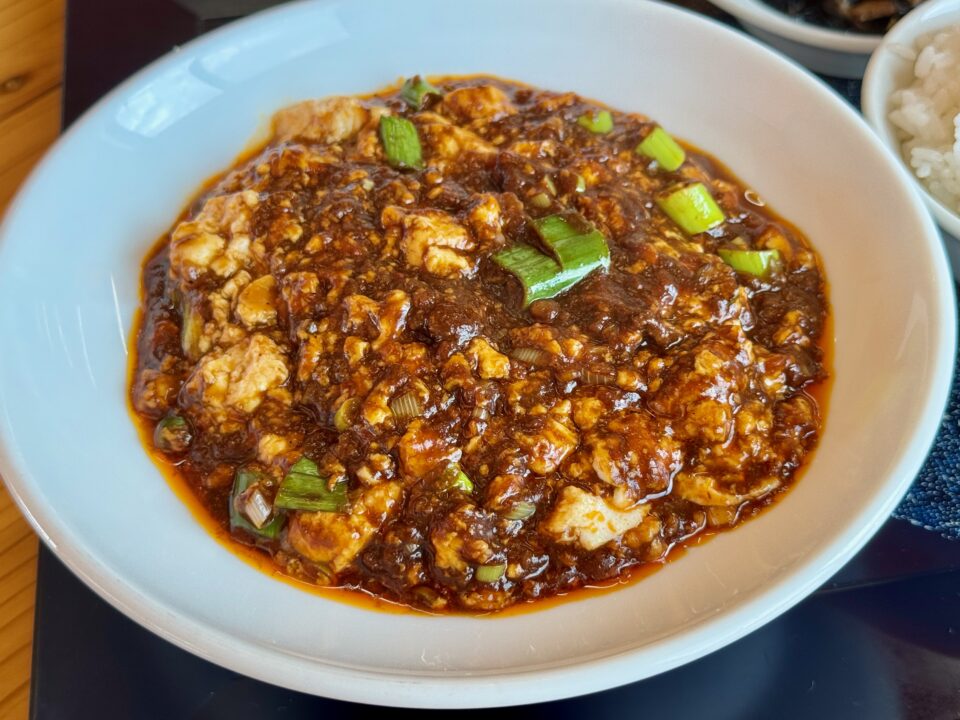 「お食事処 たきた」麻婆豆腐ランチ