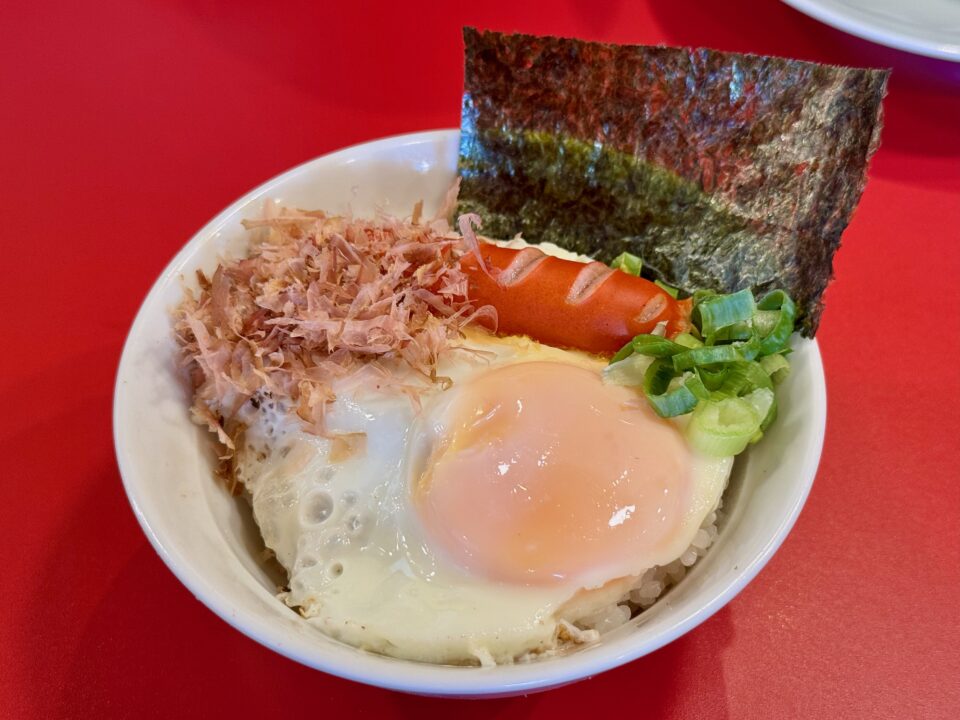 「懐かしの味 豚骨伝説タロー」おはようタロー飯