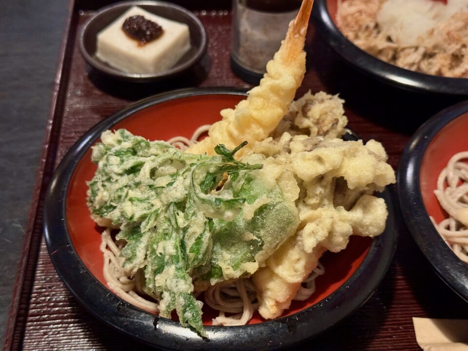 「そば処 よしぶ」みつもり膳