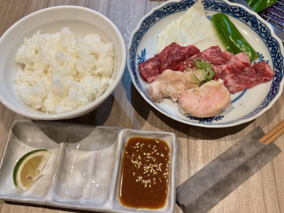 「別府焼肉 きんぼし」きん定食