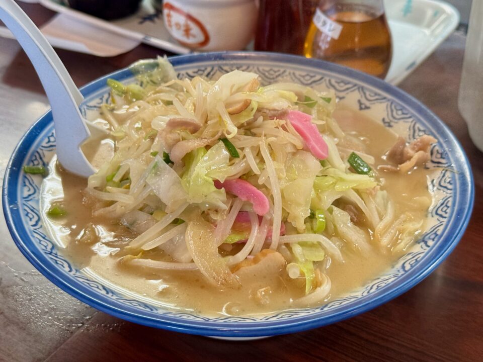 「井手ちゃんぽん わさだ店」ちゃんぽん
